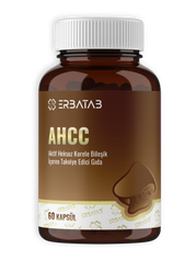 AHCC 60 Bitkisel Kapsül Shiitake Mantar Kaynaklı Takviye Edici Gıda