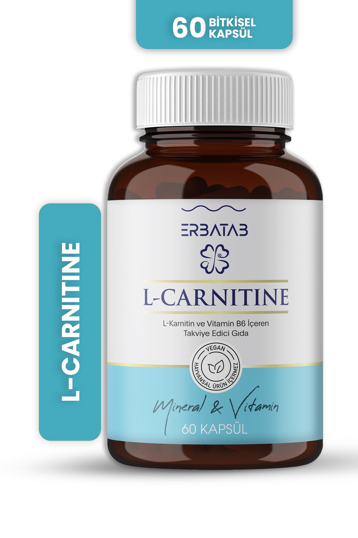 Erbatab L-Karnitin 60 Kapsül