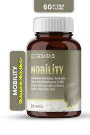 Erbatab Mobility 60 Bitkisel Kapsül Glukozamin Kondroitin MSM ve Kolajen İçeren Takviye Edici Gıda
