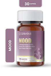 Erbatab Mood 5-HTP 30 Kapsül Passiflora, Valerian ve Melisa Ekstraktları İçeren Takviye Edici Gıda