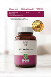 Erbatab Astragalus Çin Geveni Ekstresi 60 Kapsül