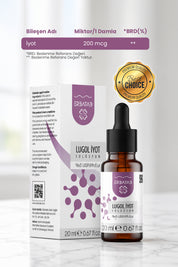 ERBATAB Lugol İyot %5 20 ml İY0002