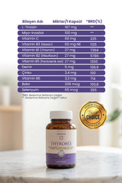 Erbatab Thyrobex Multivitamin 60 Kapsül