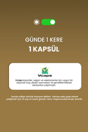 Erbatab Biotin (ÇİNKO ÇÖREKOTU CİVAN PERÇEMİ AT KUYRUĞU ISIRGAN EKSTRESİ) 60 Kapsül