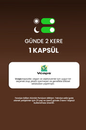 AHCC 60 Bitkisel Kapsül Shiitake Mantar Kaynaklı Takviye Edici Gıda