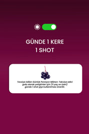 Erbatab Resveratrol Shot 200 Mg 20 Shot Ahududu Aromalı Takviye Edici Gıda