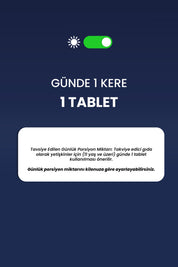 Erbatab D3K2 120 Tablet 1000 IU D3 ve 25 Mcg K2 İçeren Takviye Edici Gıda