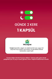 Erbatab Magnezyum 3 lü Form (Bisglisinat, Sitrat,  Malat) & Vitamin B2 , B3 , B6 - 60 Kapsül