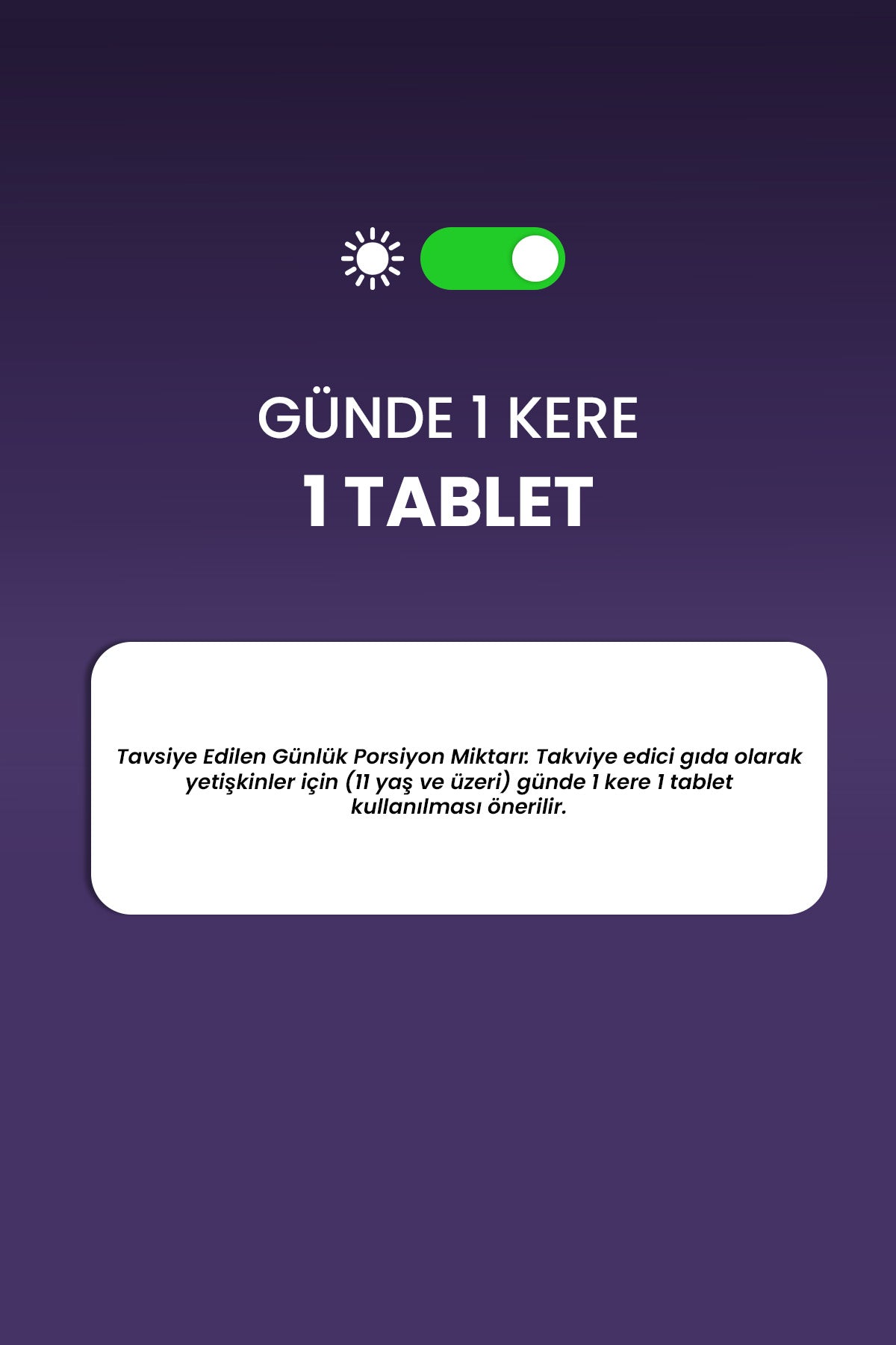 Erbatab 5-HTP 100 Mg 30 Tablet 5-Hidroksitriptofan İçeren Takviye Edici Gıda