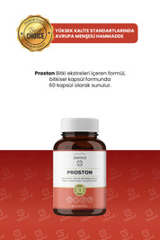 Erbatab Proston (Cüce Palmiye- Yakı Otu - Bal Kaba ğı Tohumu- Pygeum Ekstresi) 60 Kapsül