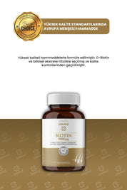 Erbatab Biotin (Çinko Çörekotu Civan Perçemi At Ku yruğu Isırgan Ekstresi) 60 Kapsül