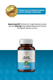 Erbatab Çörek Otu Yağı Black Seed Oil 60 Kapsül Li caps®