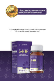 Erbatab 5-HTP 100 Mg 30 Tablet 5-Hidroksitriptofan İçeren Takviye Edici Gıda