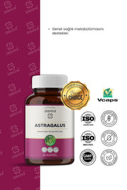 Erbatab Astragalus Çin Geveni Ekstresi 60 Kapsül