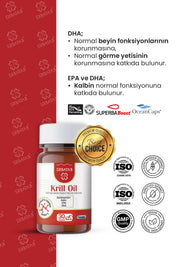 Erbatab Krill Oil 500 mg 30 Kapsül