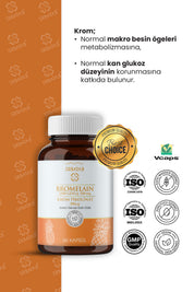 Erbatab Bromelain Krompikolinat 60 Kapsül