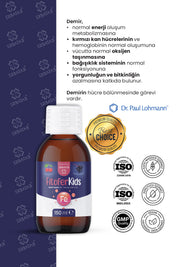 Erbatab Fitofer Kids Çocuk Demir Takviyesi 150 ML