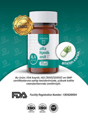 Erbatab Alfa Lipoik Asit 600 mg 30 Kapsül