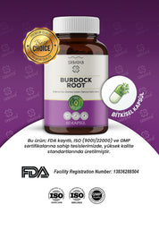 Erbatab Burdock Root Dulavrat Otu Ekstresi 60 Kaps ül