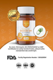 Erbatab Vitamin K2 ve Koenzim Q10 30 Kapsül