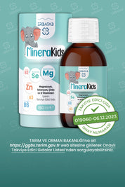 Erbatab Çocuk Multivitamin ( Magnezyum, Çinko, Sel enyum ) Minera Kids 150 ml