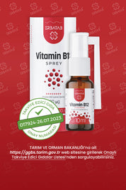 Erbatab Metilkobalamin B12 Sprey 10 ml