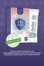 Erbatab Flu-Pro Vitamin C Vitamin D3  Çinko ve Kar amürver Ekstresi 10 Stick