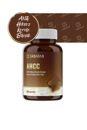 AHCC 60 Bitkisel Kapsül Shiitake Mantar Kaynaklı Takviye Edici Gıda