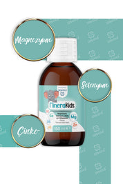 Erbatab Çocuk Multivitamin ( Magnezyum, Çinko, Sel enyum ) Minera Kids 150 ml