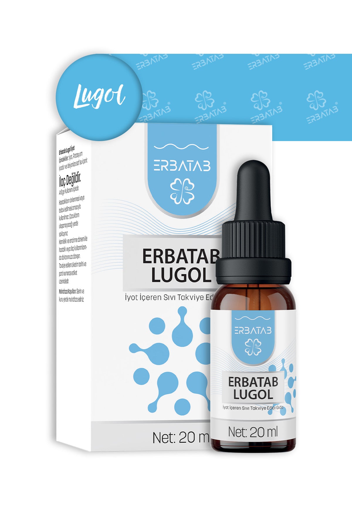 Erbatab Lugol İyot %2 20 ml