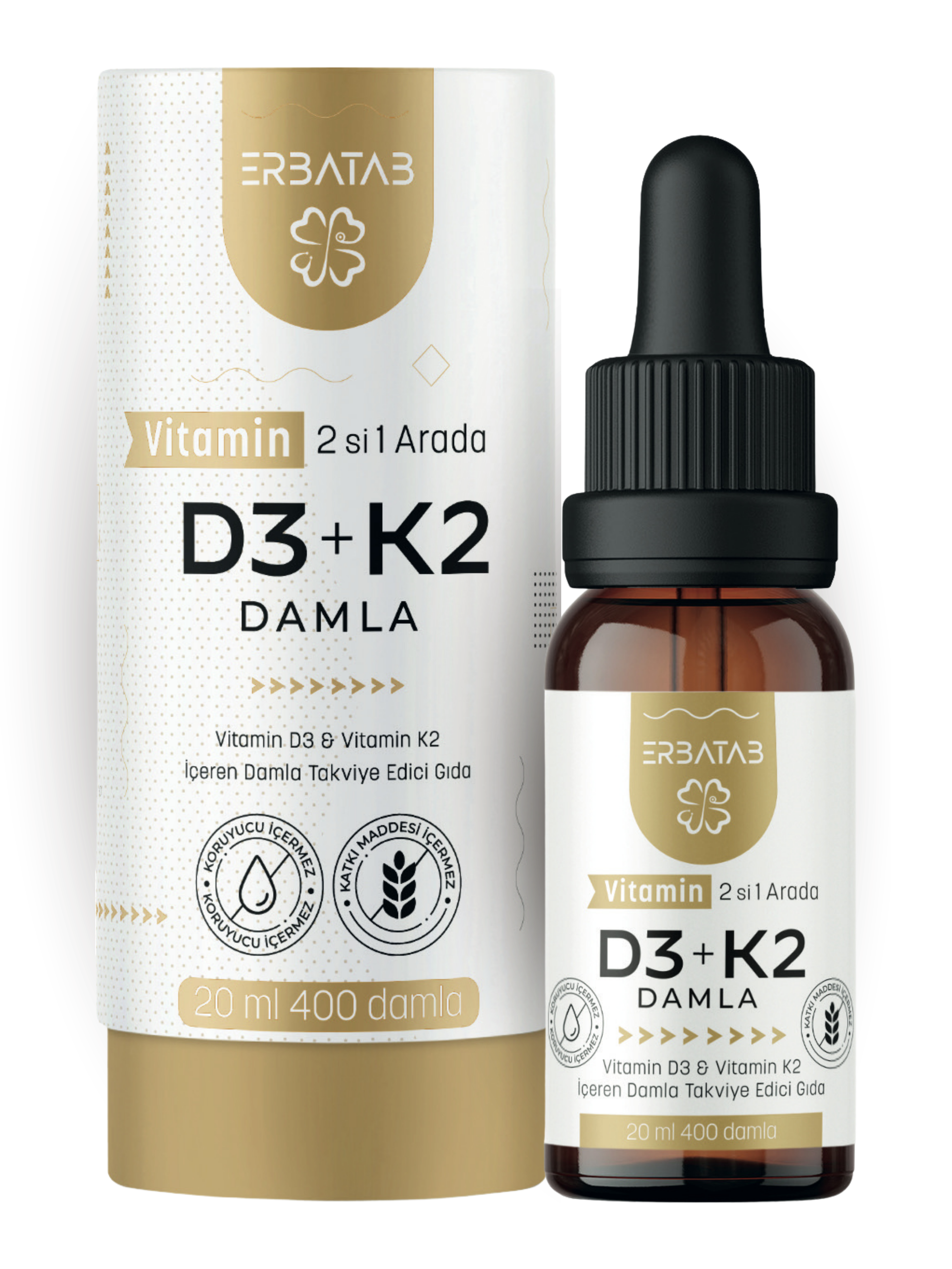 Erbatab D3 K2 20 ML