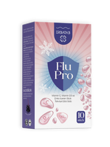 Erbatab Flu-Pro Vitamin C Vitamin D3  Çinko ve Kar amürver Ekstresi 10 Stick