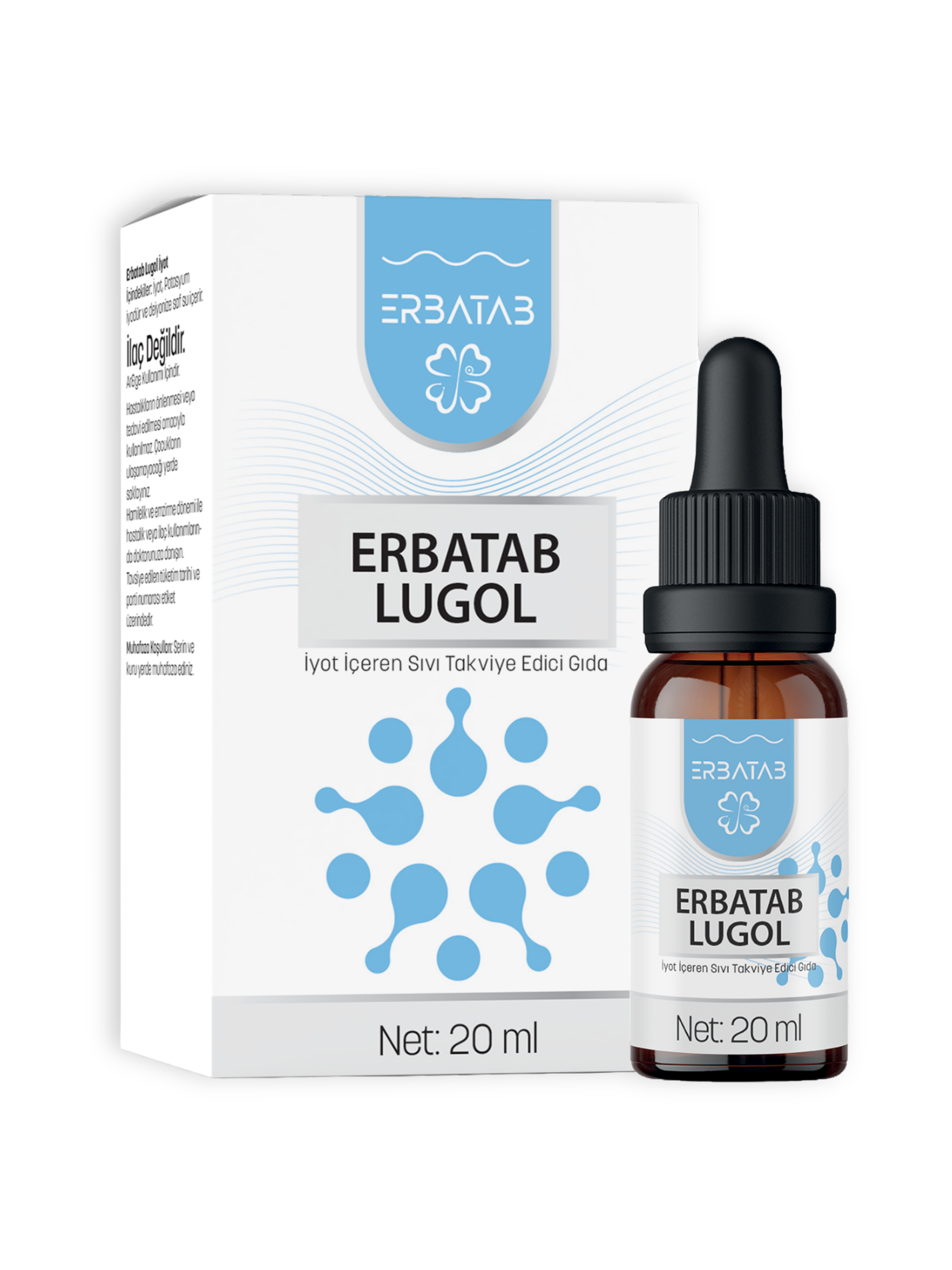 Erbatab Lugol İyot %2 20 ml