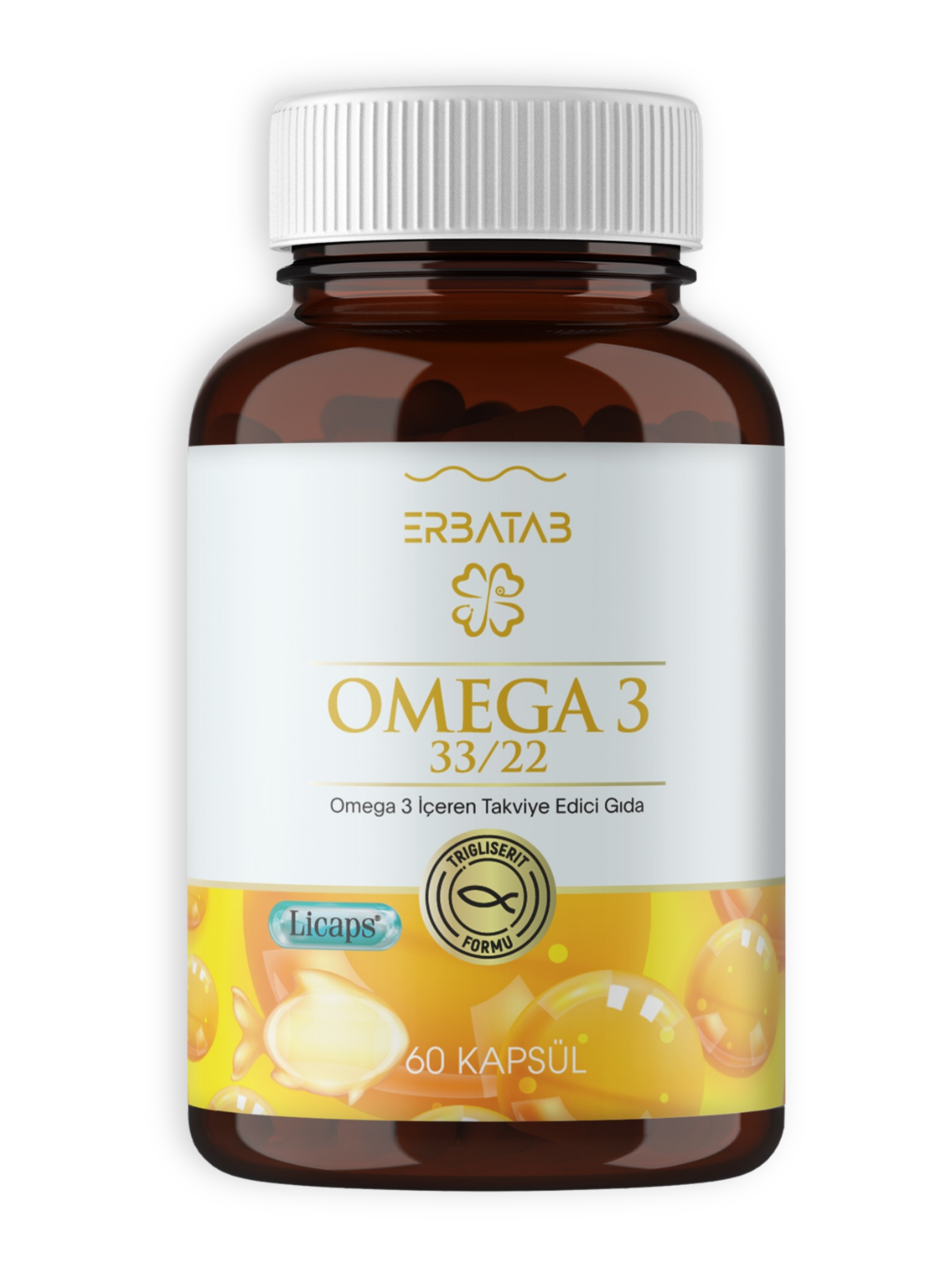 Erbatab Omega 60 Kapsül
