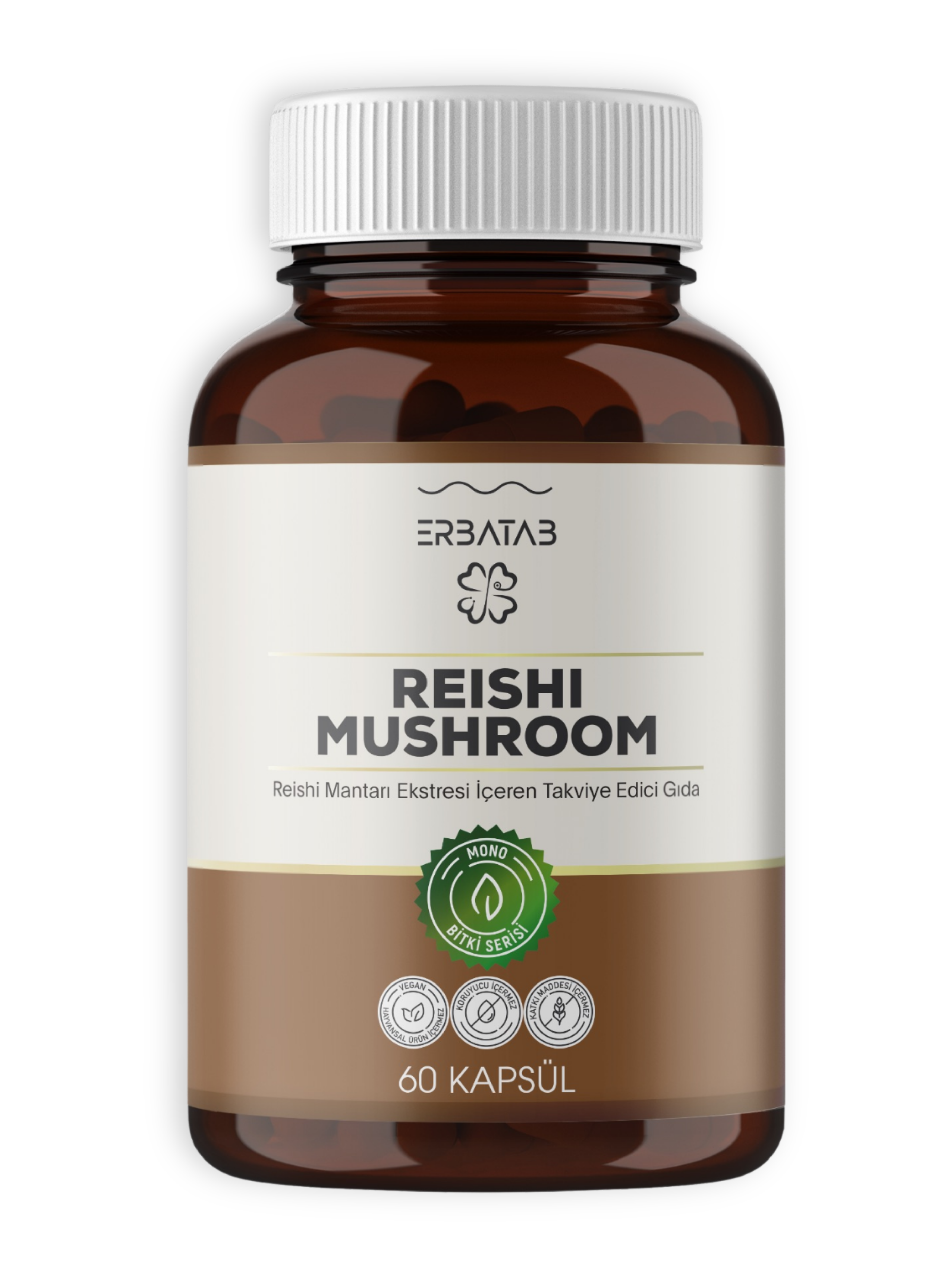Erbatab Reishi Mantarı Ekstresi 60 Kapsü