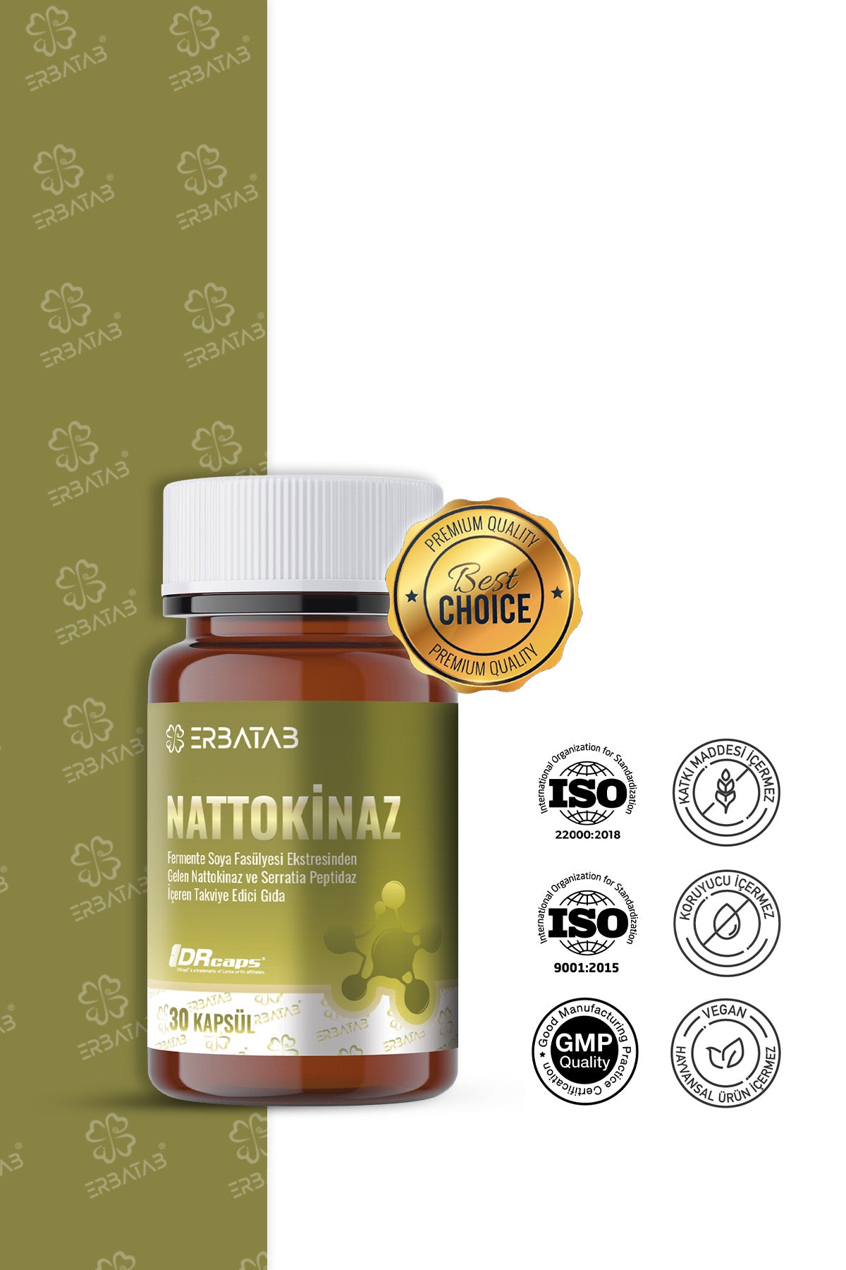 Erbatab Nattokinaz Takviye Edici Gıda