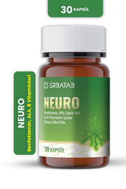 Erbatab Neuro  B Vitaminleri İçeren Takviye Edici Gıda – 30 Kapsül