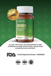 Erbatab Neuro  B Vitaminleri İçeren Takviye Edici Gıda – 30 Kapsül