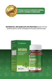 Erbatab Neuro  B Vitaminleri İçeren Takviye Edici Gıda – 30 Kapsül